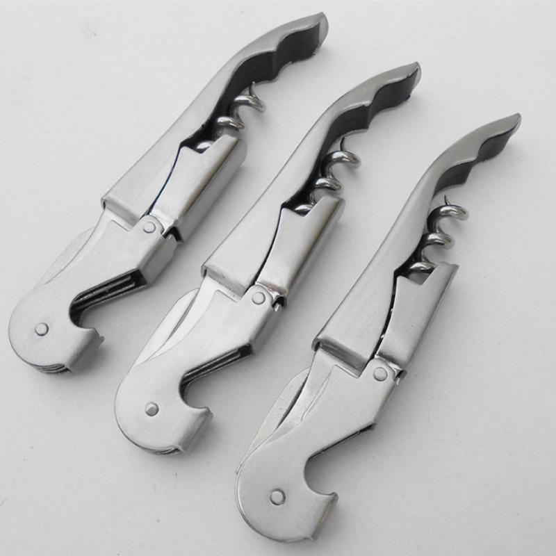 Edelstahl Korkenzieher Multifunktions Wein Cap Opener Küche Bar Werkzeuge