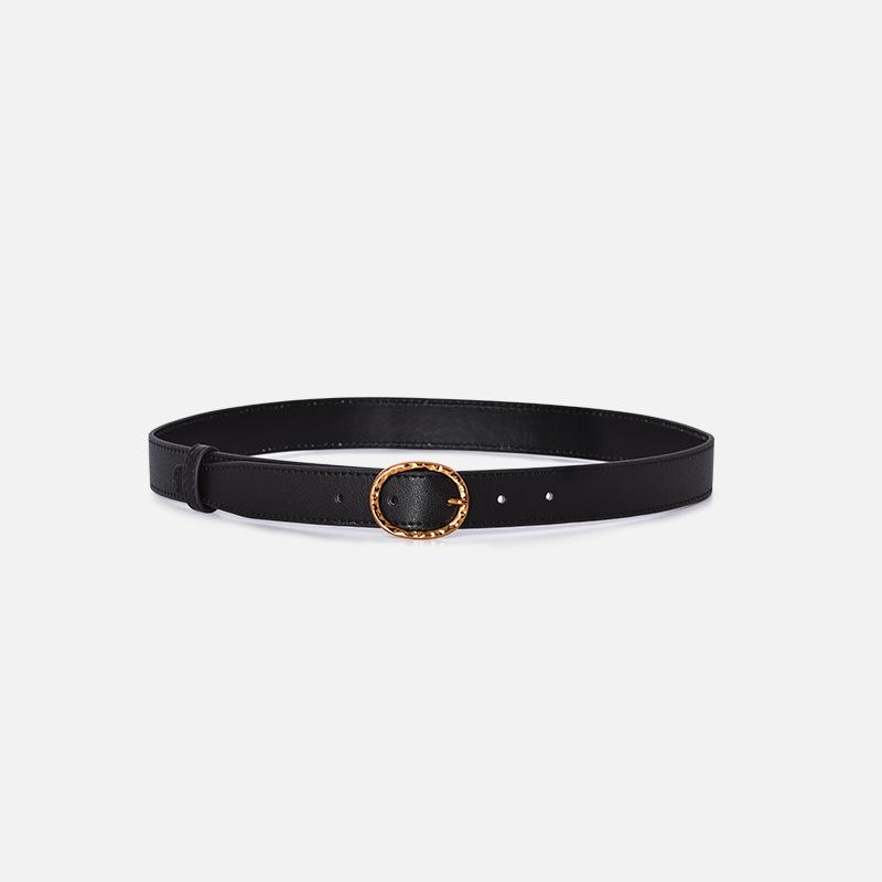 Spring Women's High-End Versatile Pin Buckle Waist Belt for Jeans or Skirts