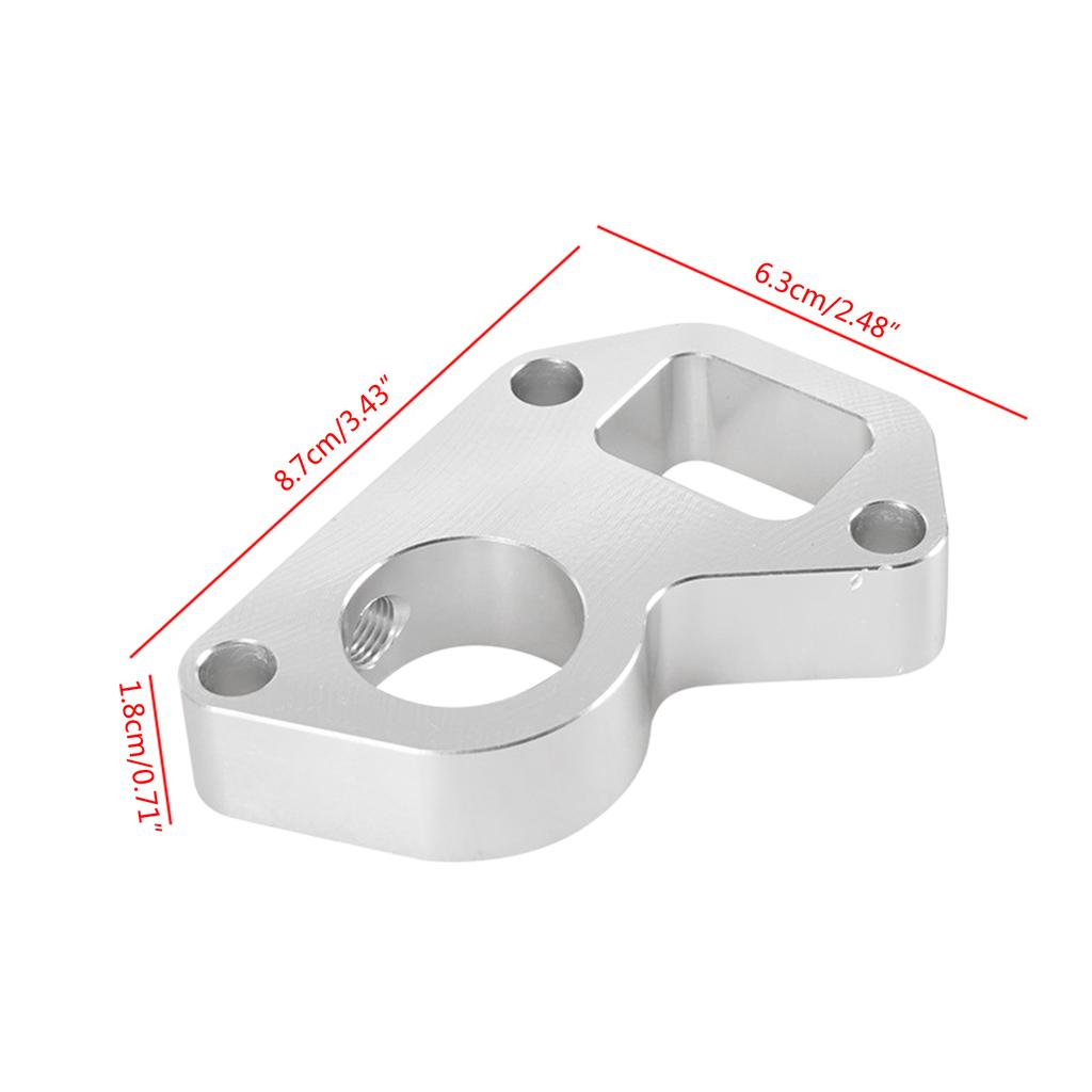 Aluminium Alloy High Accuracy LS Water Pump Spacers Kit Water Pump Spacers Gasket Adapter Swap Kit Compatible for Engine