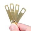 Guitar Neck Shims Brass Shims for Guitar and Bass Screwed Neck Repair,4 Pieces
