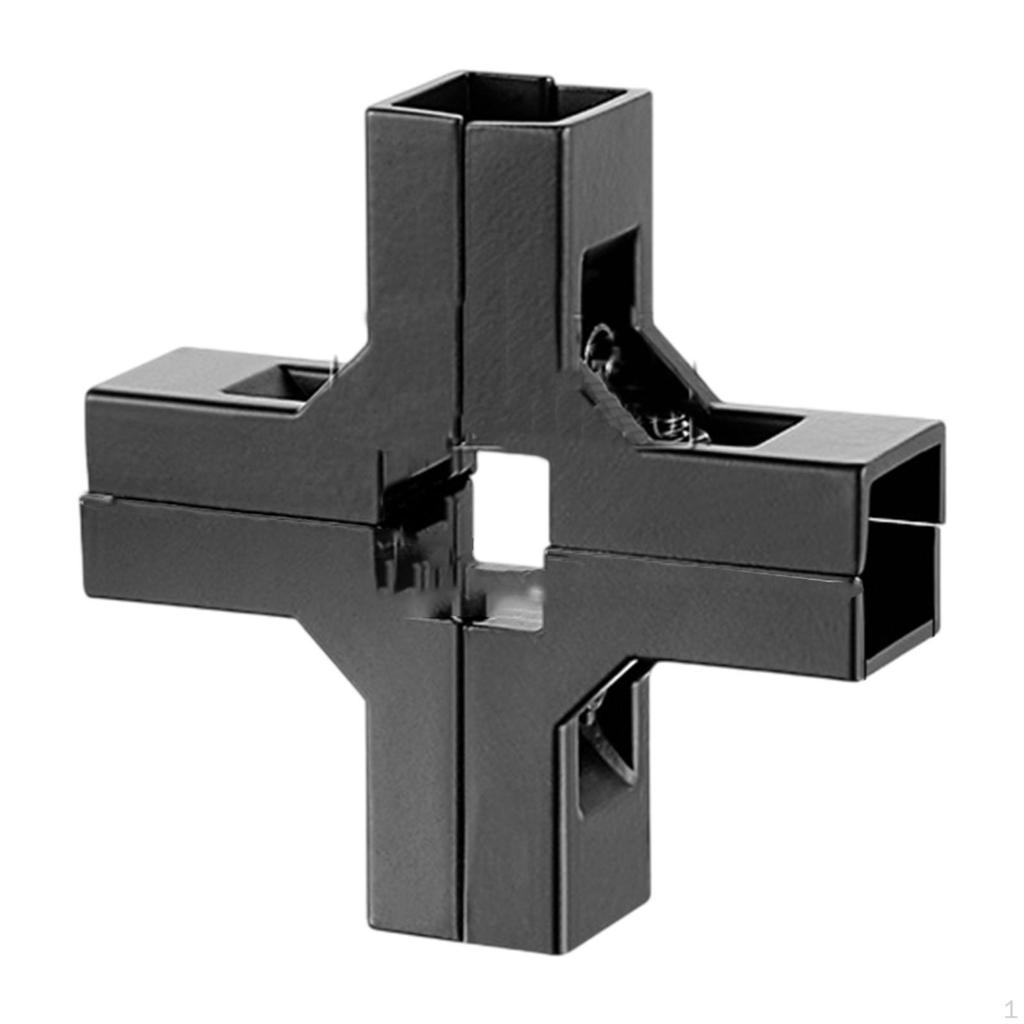 Konektor pro čtvercovou trubku pro hliníkovou slitinu 1" x 1" s přiloženými šrouby pro stavbu stánku