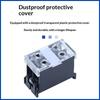 Din Rail Terminal Block In12Bk In20Bk 600V 2/3 Pin 30A/60A Electrical Connection Terminal Split High Current Junction Box