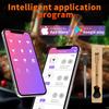 Smart Wireless Meat Thermometer with Ultra-Thin Probe,Bluetooth Food Thermometer,Digital Food Thermometer for Remote Monitoring of BBQ Grill, Oven,