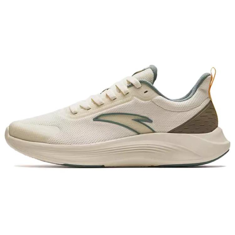 

Anta Comfortable Cushioning, Wear Resistant Low top Running Shoes Men s Ecru 912425576-1 44