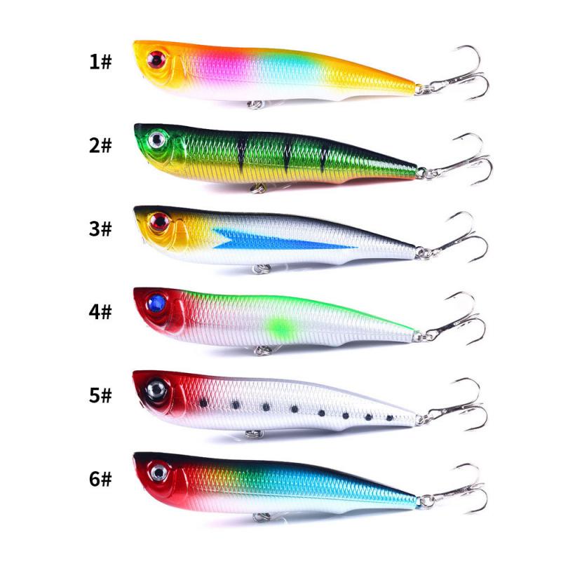 10.5CM 15.7G Wave Crawling Lure Fishing Bait - Floating Surface Water System Long Casting Z-Shaped Dog Universal Fishing Gear