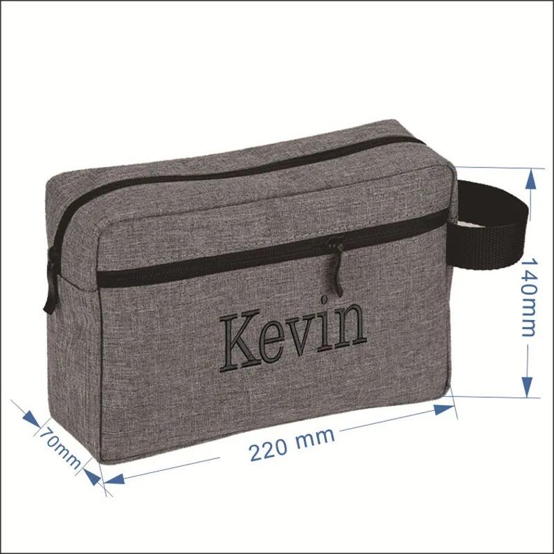 Men's Women's Travel Bag Personalized Embroidered Portable Storage Bag Wash Bag Custom Multi-functional Cationic Cosmetic Bag