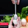 Stainless Steel Egg Topper Cutter Kitchen Tool For Hard Boiled Eggs Shell Removal Precision Eggshell Opener Breakfast Gadge