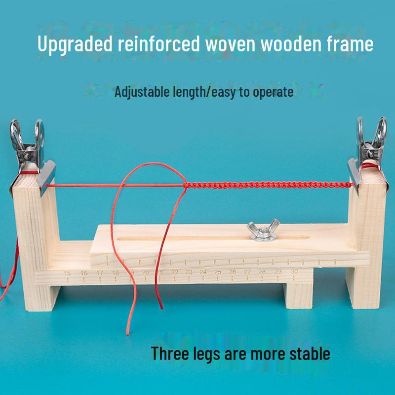 

Плетельная машина с ручным плетением: Инструмент для браслета и ожерелья из красной веревки