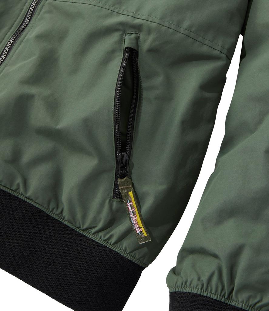 LL Bean 3-säsongs Bomber US Storlek Nautical 1000107152 Herrjacka, Passform, Normal, S, Marinblå, Blå,