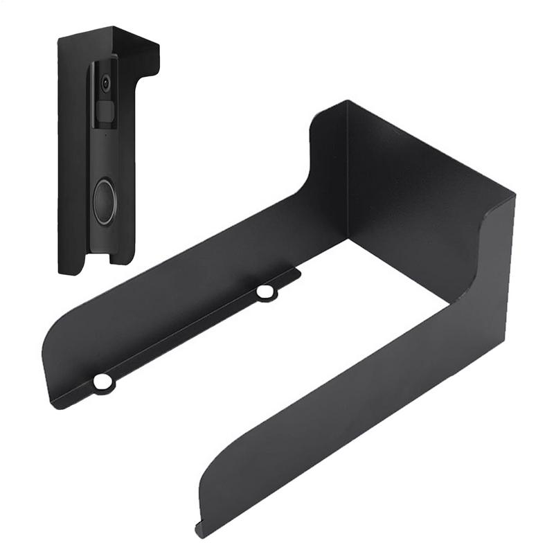 

Doorbell Rain Cover With 4Pcs Screws metal Steel Doorbell Protector Anti-Glare Doorbell Button Card Reader Sun Shell CN