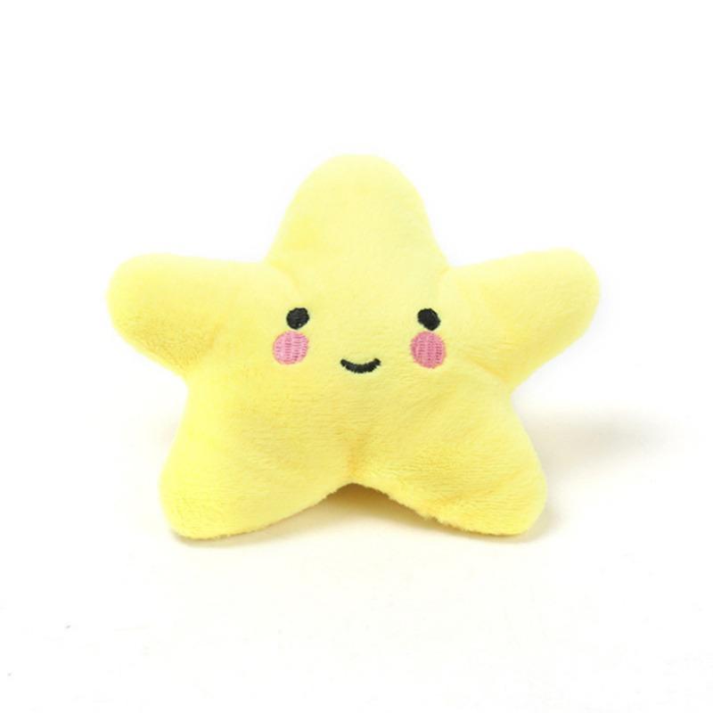 Dog Plush Squeaks Toys Interactive Chew Toy Puppy Cat Chihuahua Cartoon Bite-Resistant Cleaning Toys Accesorios New