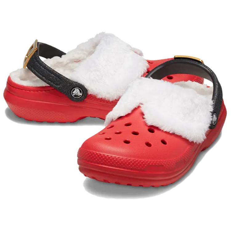 Crocs Классические утепленные клоги Санта женские 210933-6WE