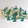 Realistic 48-Piece Vehicles Soldiers Model Toys Toy Model Fighters for Boys Military Men
