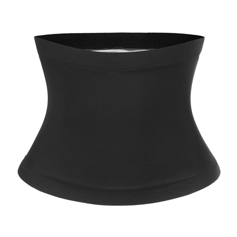 

Unisex Waist Trimmer Belly Wrap Sports Sweat Band Abdominal Trainer Workout Body Shaper Tummy Control Slimming Weight Loss Belt L-XL