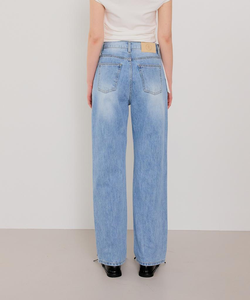 Beoteuneob Basic Washed Straight Denim