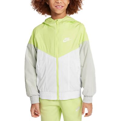 Nike Jacket Sportswear Windrunner Stain Repel Lemon Yellow/White/Photon Gray FZ5516-736