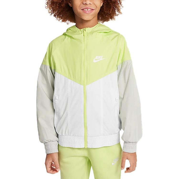 

Nike Jacket Sportswear Windrunner Stain Repel Lemon Yellow/White/Photon Gray FZ5516-736 M (150)