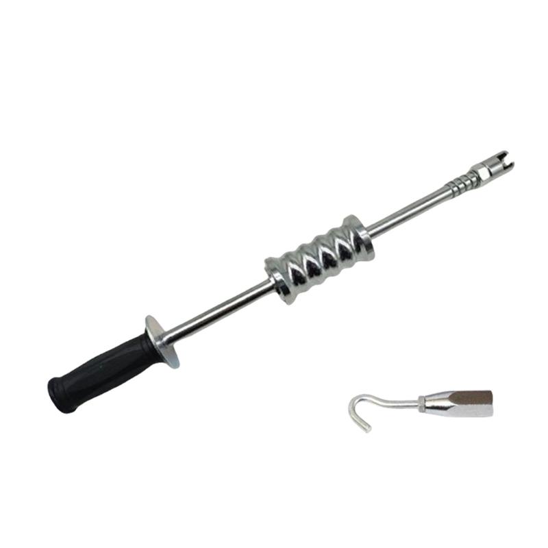 Dent Repair Kit Dent Hammer Puller Slide Hammer with Hook Puller Tab Puller Remover Car Body Dent Removal Tool