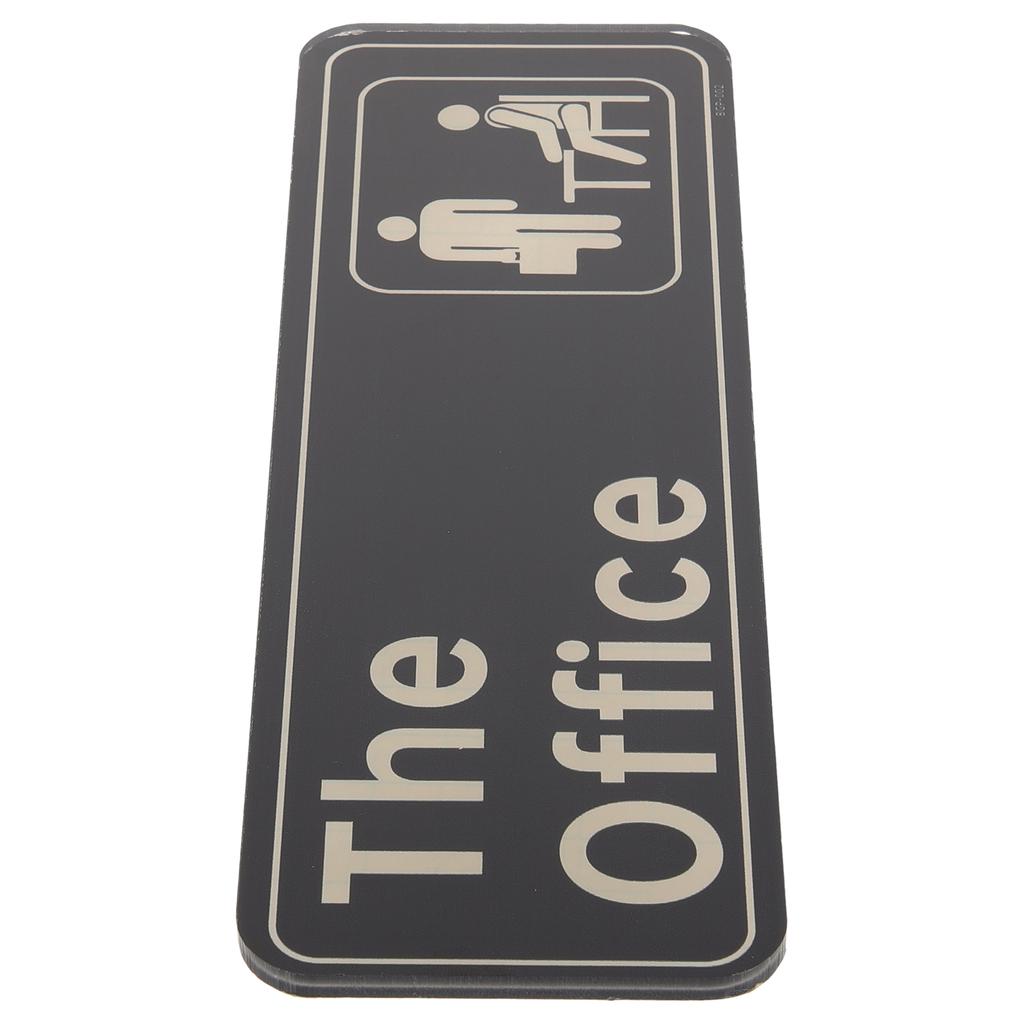 Acrylic Door Sign Office Signs Punch-Free For Decorate Home Meeting Room Simple Self-Adhesive Office Door Sign