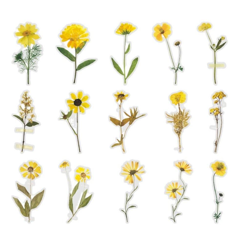 

Wall Decor Decals DIY Decorative Sticker Leaf Stationery Envelope Sticker Craft Lovers Style C 40pcs