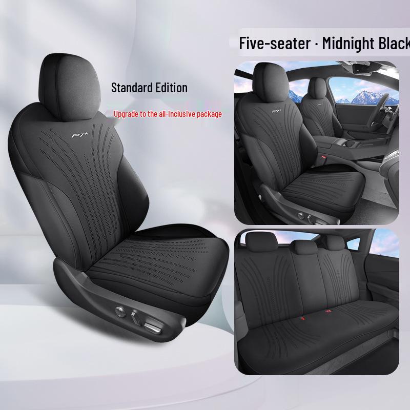 

Xiaopeng P7+ Suede Perforated Car Seat Cushion - Universal All-Season Cover