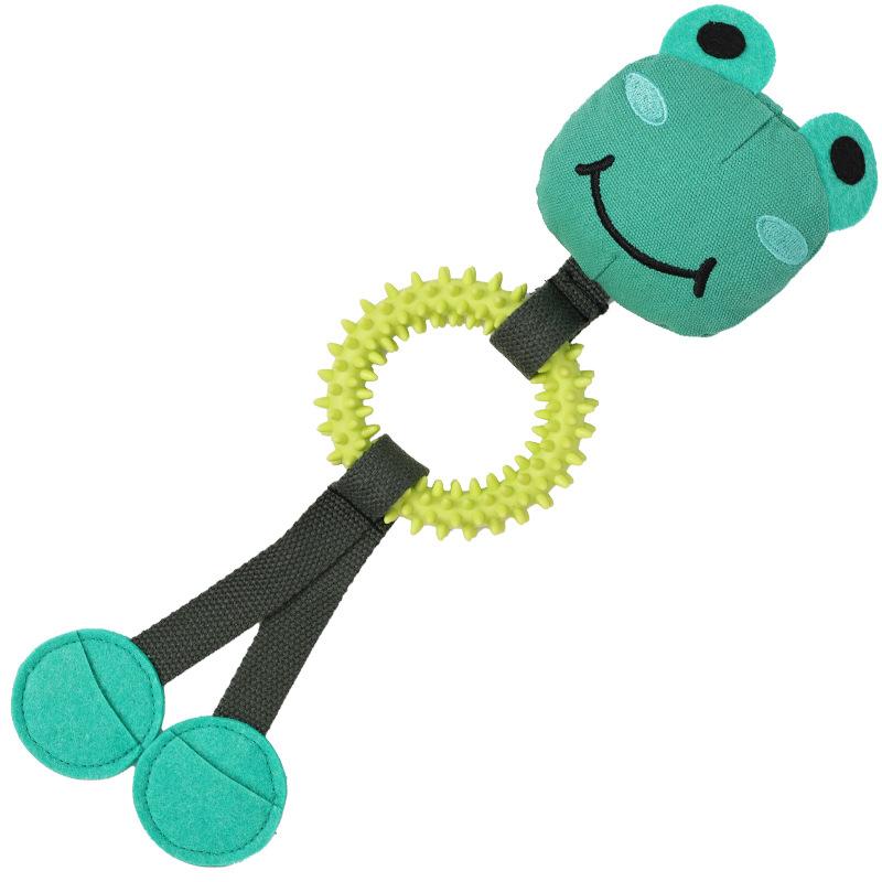 

Звук скрежета зубов у собаки, прячущей игрушку с едой