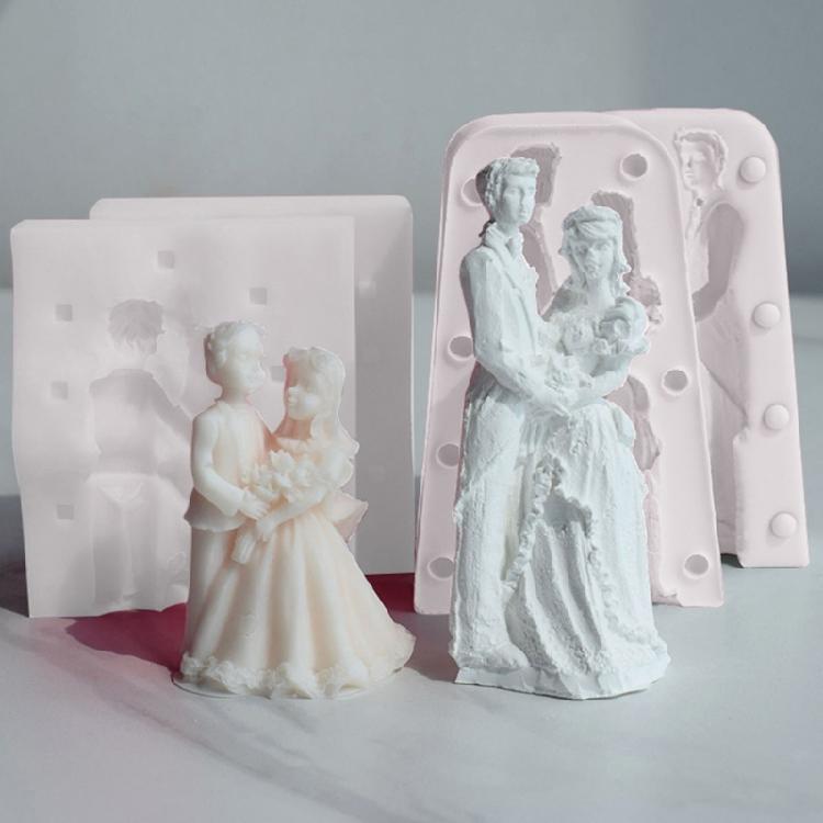 Candle Molds Home Scented Candle Decoration Resin Epoxy Molds DIY Table Ornament