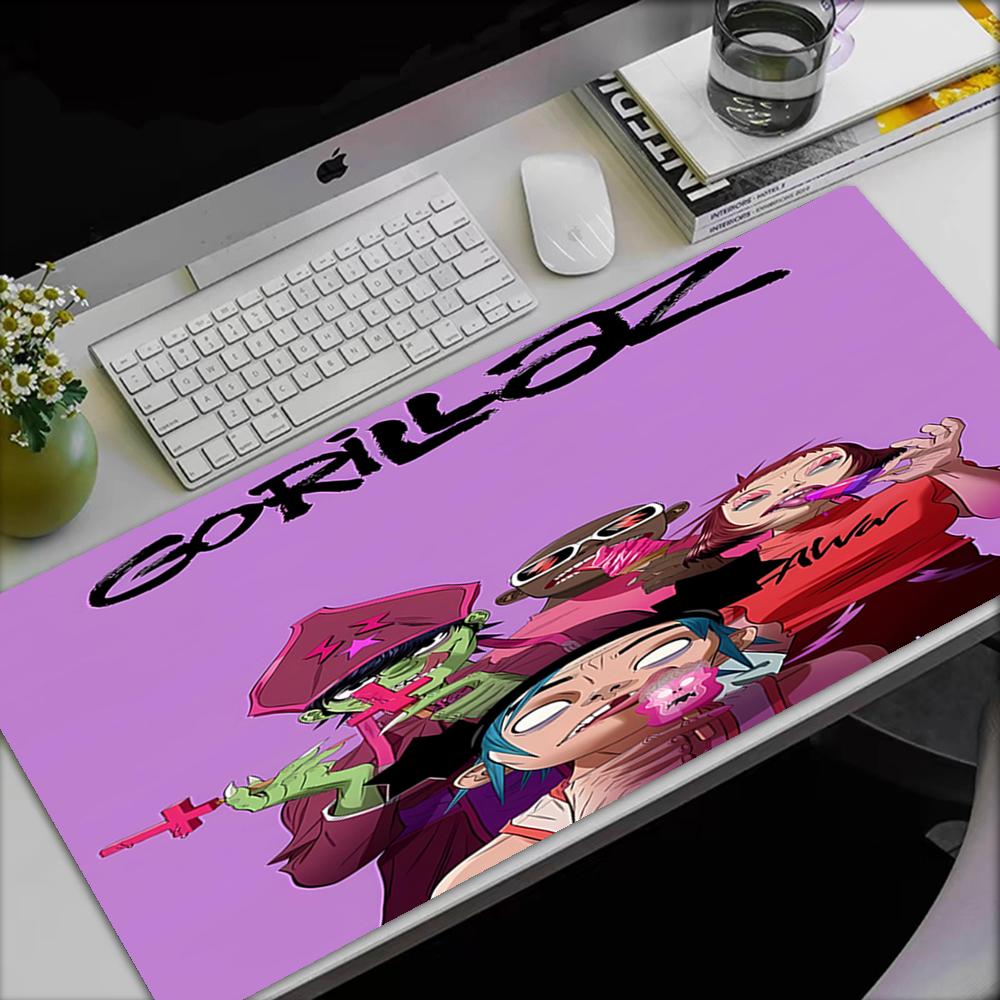 Gorillaz Theme Mouse Pad, Non Slip Rubber Base, Multifunctional Office & Home Decor, Perfect for Workspace Personalization.