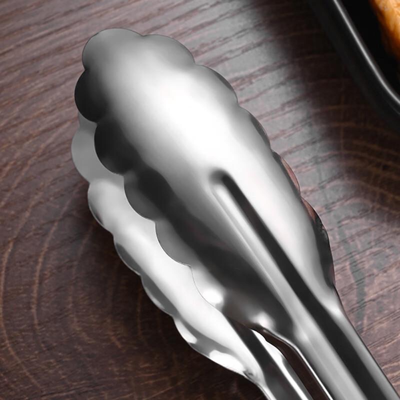 12-inch 410 Stainless Steel Food Tongs