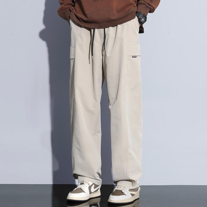 

TonLion Men s 2025 Summer Loose Fit Straight Leg Casual Pants XL