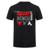Powerlifting Squat Bench Deadlift Weightlifting T Shirt Oneck Cotton Unisex Summer Casual Tshirts Plus Size Loose Hj112