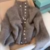 Dames Herfst Luie Rits Y2k Vest Trui Ontwerp Dubbelrijige Jas