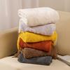 Woven Jacquard Woollen Terry Throw Blanket Knit Sofa Cover Blanket Small Thread Blanket Comfortable Office Naps Blanket For Couch Bed