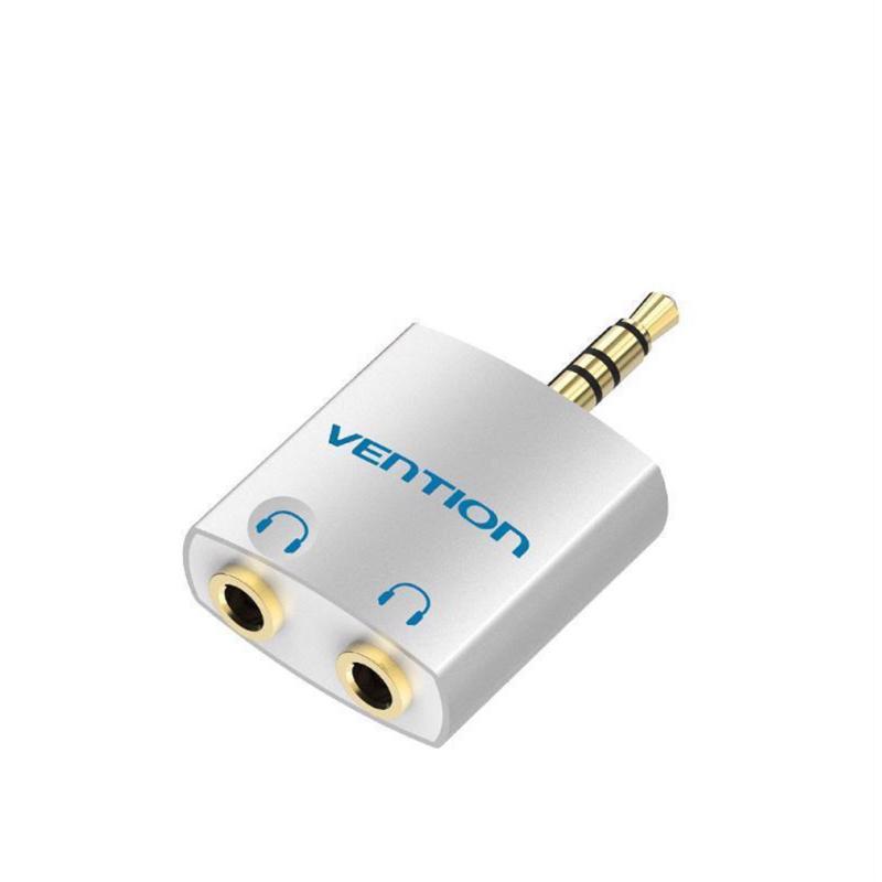 

Аудиоразветвитель для наушников Vention Аудиоразъем 2 в 1 Аудиоудлинитель Dual headphone jack