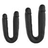 U-Shaped Dual-Headed Dragon Dildo: Wearable Realistic Orgasm Enhancer