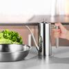 Stainless Steel Dustproof LeakagE Proof Oil Pot Bottle Container Seasoning Pot Kitchen Utensil(0.5L
