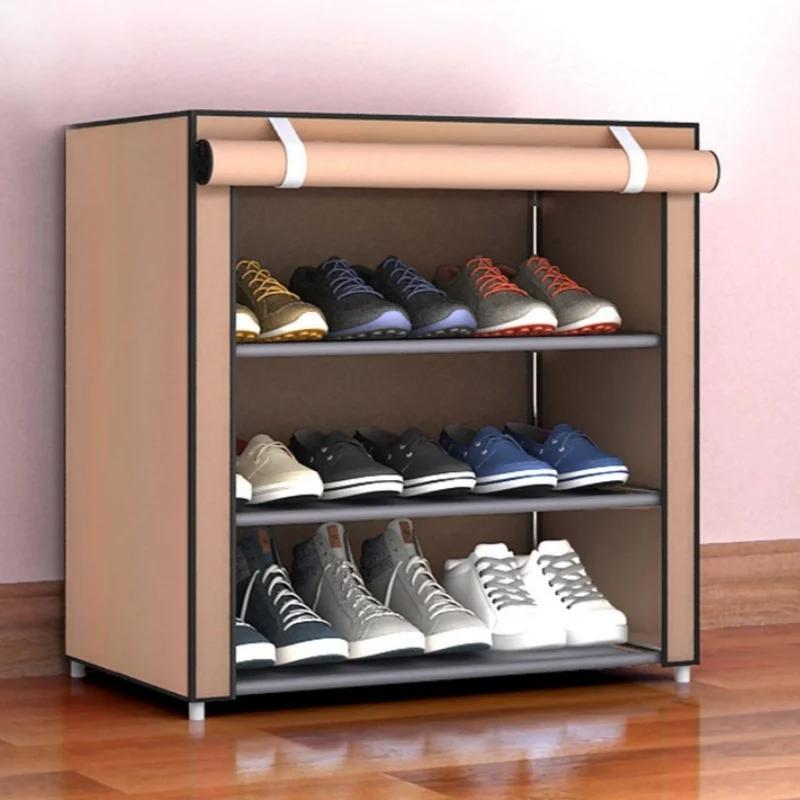 Multi-tier Combination Shoe Rack Home Bedroom Living Room Dustproof Storage Shoe Cabinet Dormitory Simple Shoe Organizer