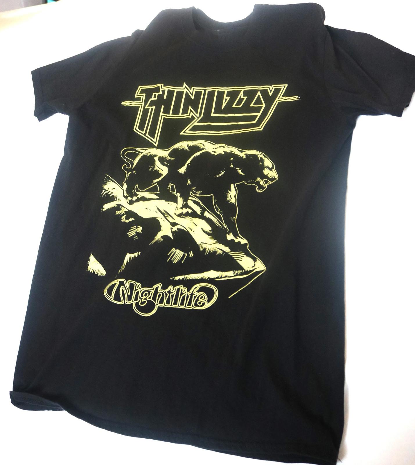 Collection Thin Lizzy Panther Nightlife Black Size S-5XL Shirt OB905 S