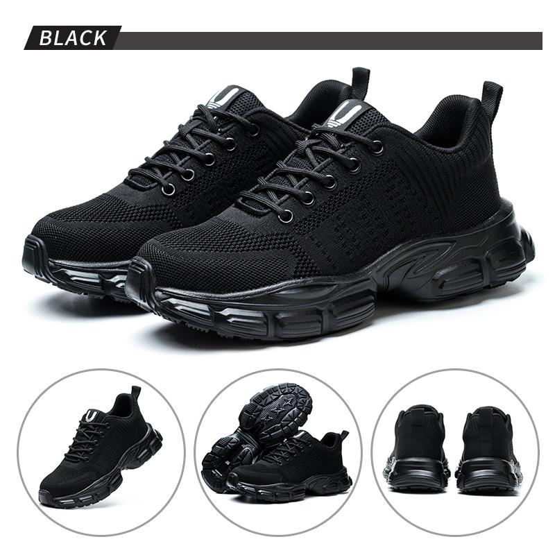 Work Sneakers Steel Toe Shoes Women's Safety Shoes Stab-Proof Work Shoes Boots Fashion indestructible footwear safety