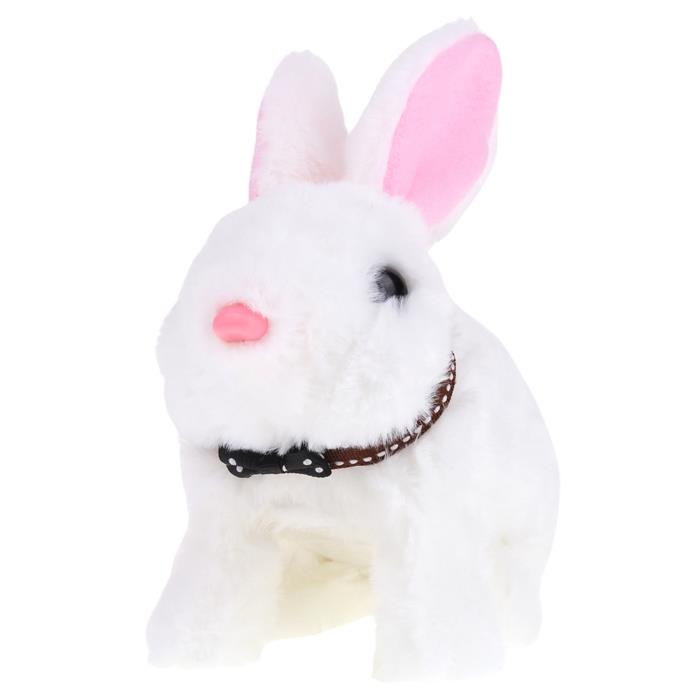Interactive Bunny Rabbit Plush Toy Walking Moving Ears