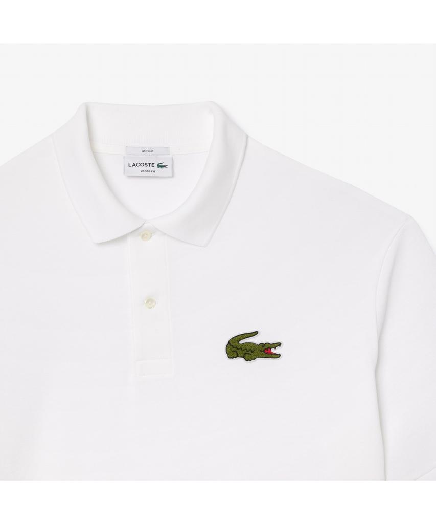 LACOSTE Men'S Boucle Branding Loose Fit Short Sleeve Polo Shirt Ph2751-55G 001