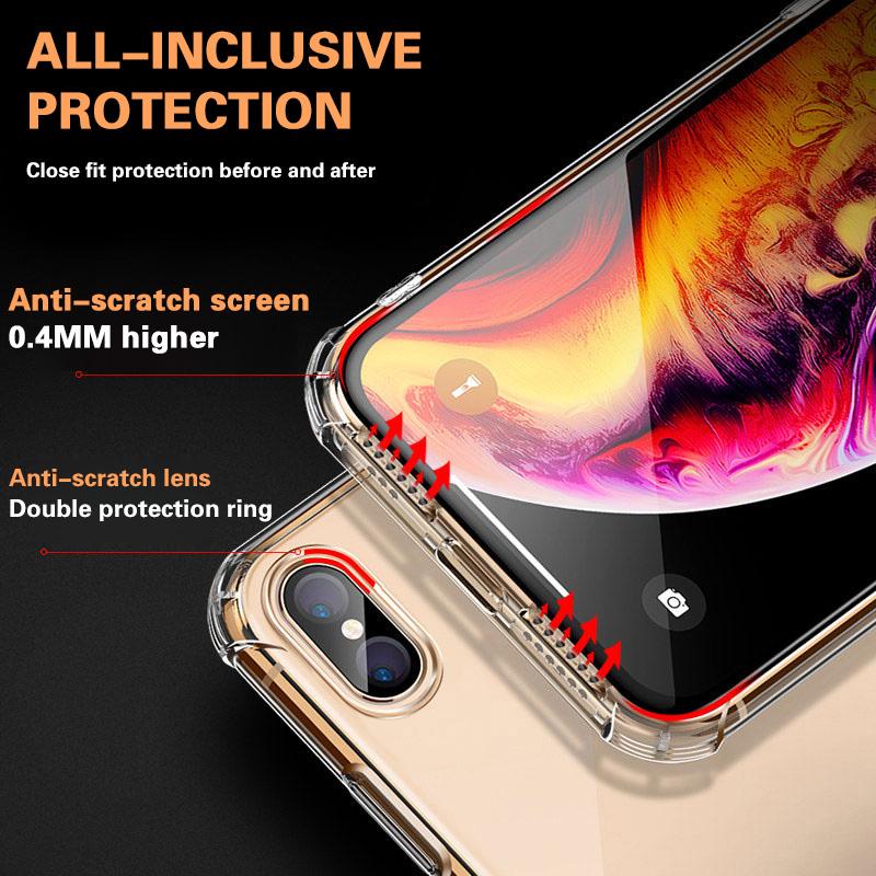 For Xiaomi Poco M8 M8 Pro Case Air Protection Silicone Clear Transparent Shockproof Housing for MI Poco M8 Pro 5G Phone Casing
