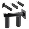 Wall Mounted Adjustable Guide Roller Guider Steel Door Top Guide Roller for Sliding Barn Door Hardware Enduring