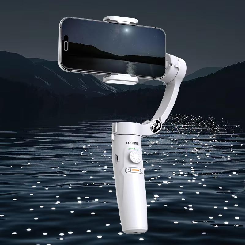 

2025 Новый M2 360 вращающийся стабилизатор для селфи-палка для селфи с Bluetooth-управлением и отслеживанием подвеса для смартфона Tiktok в прямом эфире M2 серый