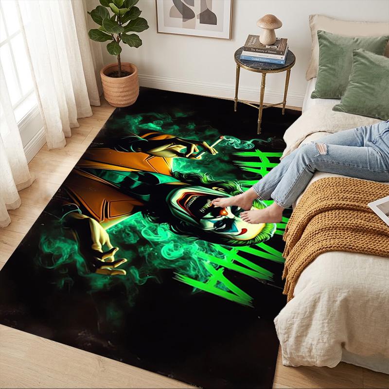Joker Laugh Living Room Nonslip Area Rug Soft Carpet For Bedroom Game Playroom Sofa Office Home Decor Doormat Christmas Gift C929386