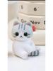Limited Edition Mini Cartoon Kitten Figurine - Adorable Collectible Pet Cat