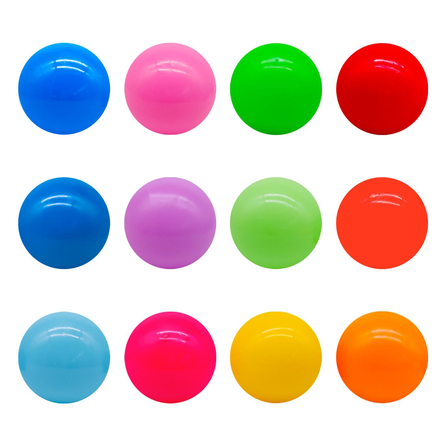 LINDOJUNI TPR Flour Stress Ball Squishy Slow Rising Squeeze Toy & Fidget Relief Ball Novelty Party Favors 6cm