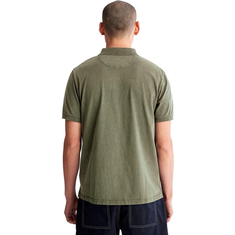 Timberland Polo Shirt Men's Kassel Green A6R29-590