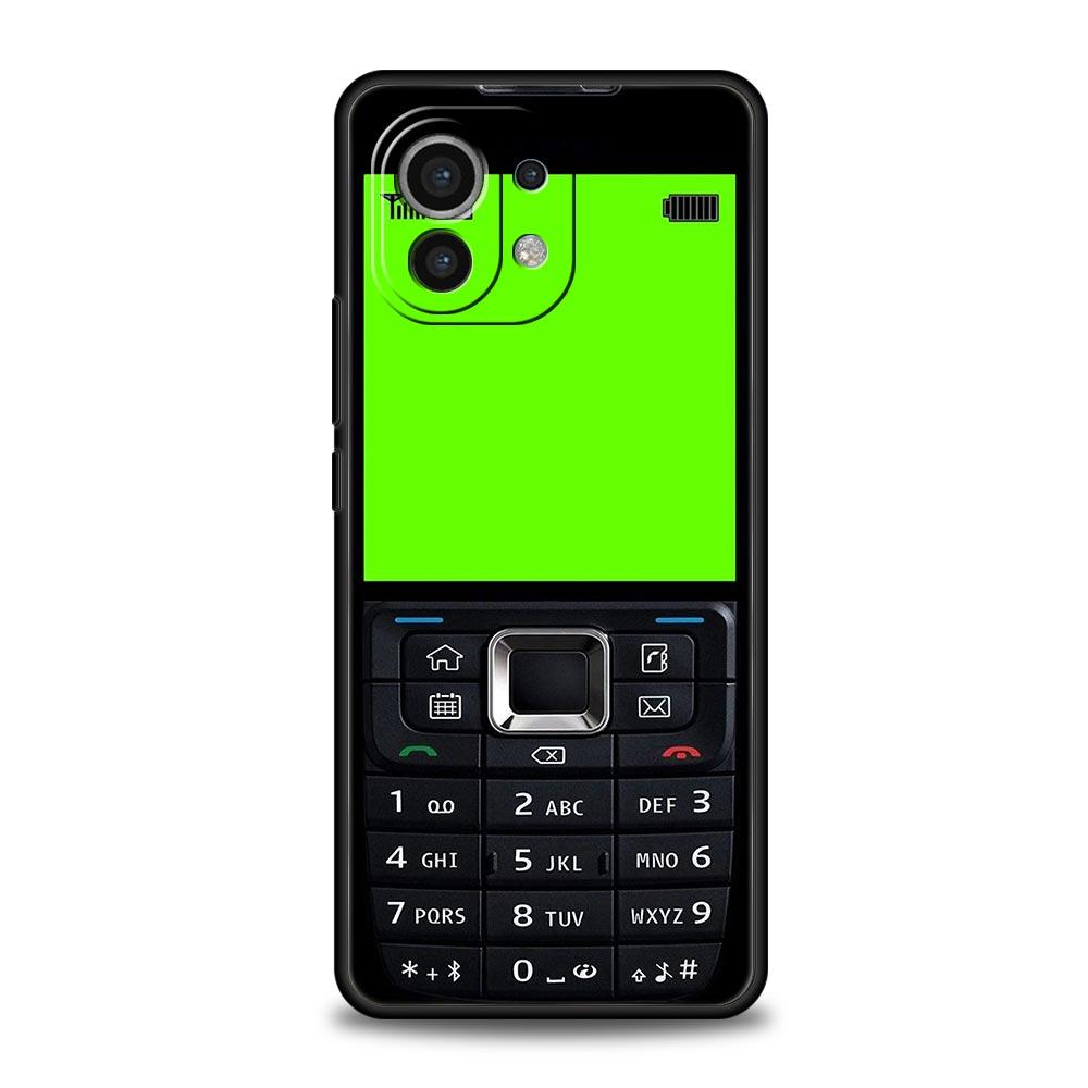 Gameboy Boy Oyunu Lüks Telefon Kılıfı Xiaomi 14 13T 12T Pro 12 13 11 Ultra Mi Note 10 Lite 10T 5G 11X Pro 11T 11i 9T Yumuşak Kapak
