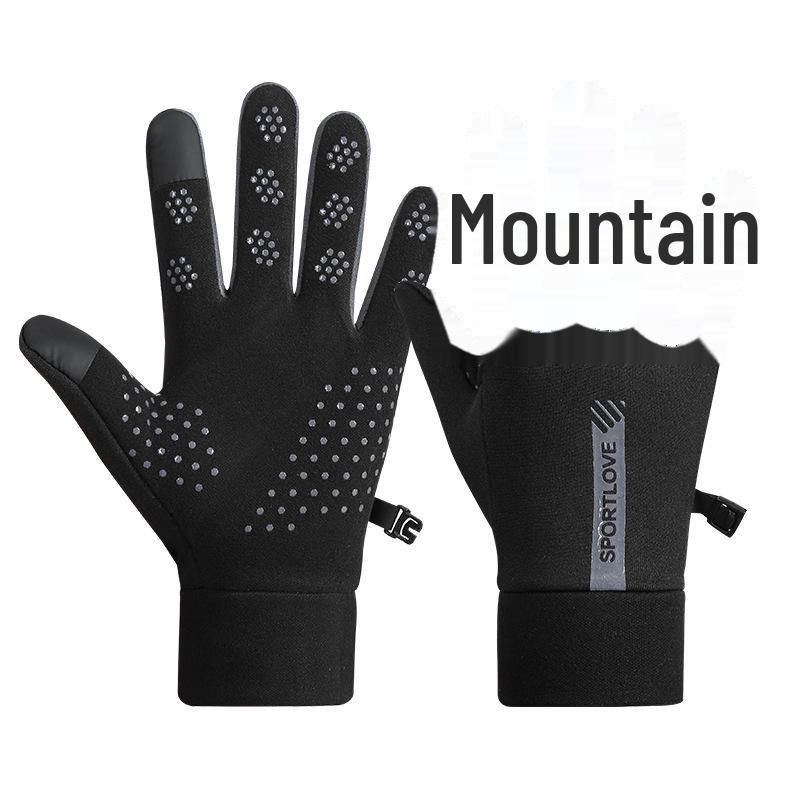 

Водонепроницаемые зимние перчатки для велоспорта унисекс — теплые, ветрозащитные, совместимые с сенсорным экраном